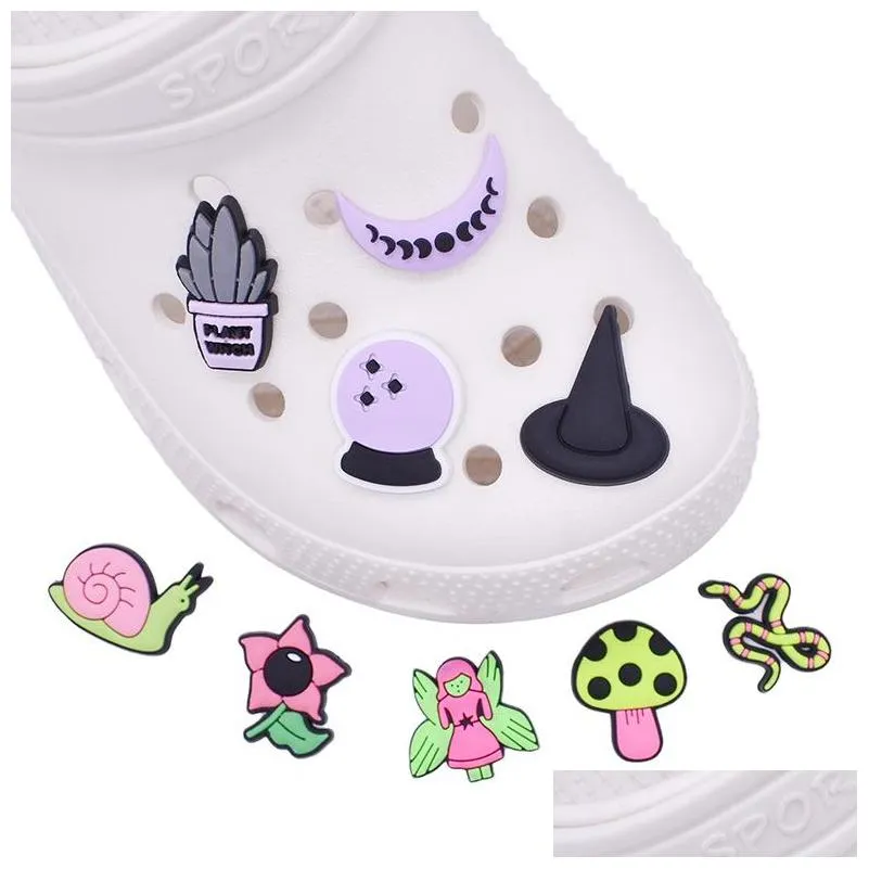 caroon soft rubber croc charms pvc shoe decorations accessories buckle wristband bracelet buttons clog charm