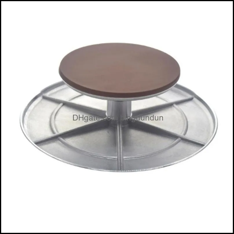 baking tools decorating table cake turntable aluminum alloy nonslip stand gh681 pastry