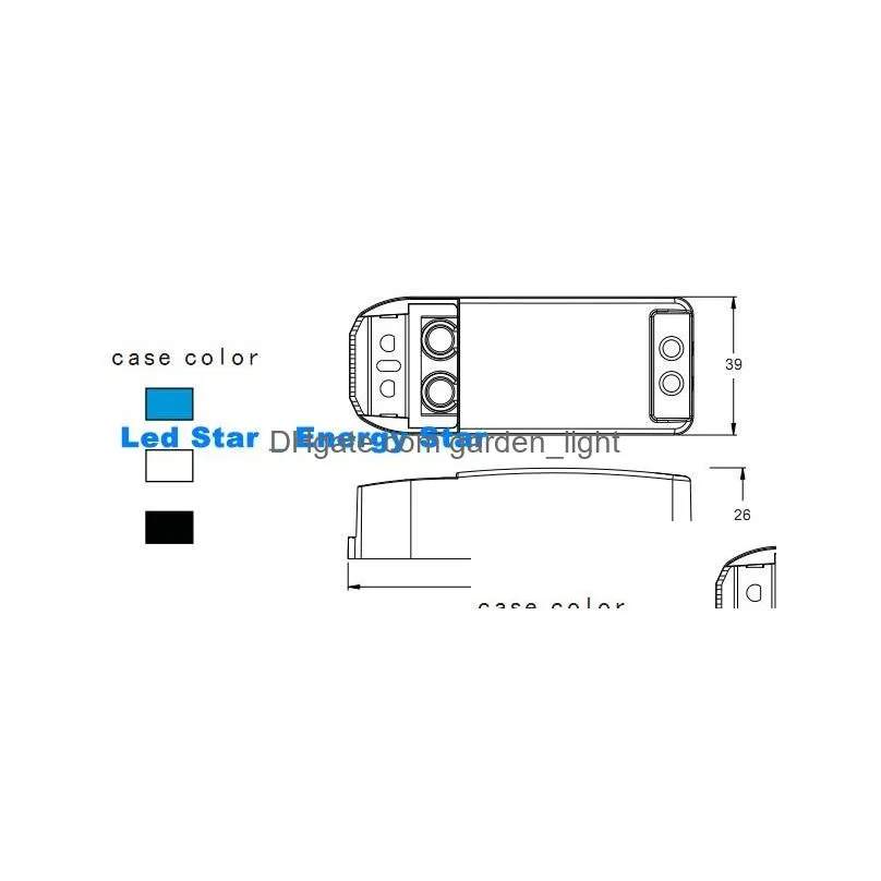  for led lighting transformers 100 ctick saa certification led dimmable driver 712w 300ma power supply ac 200250v/90140v