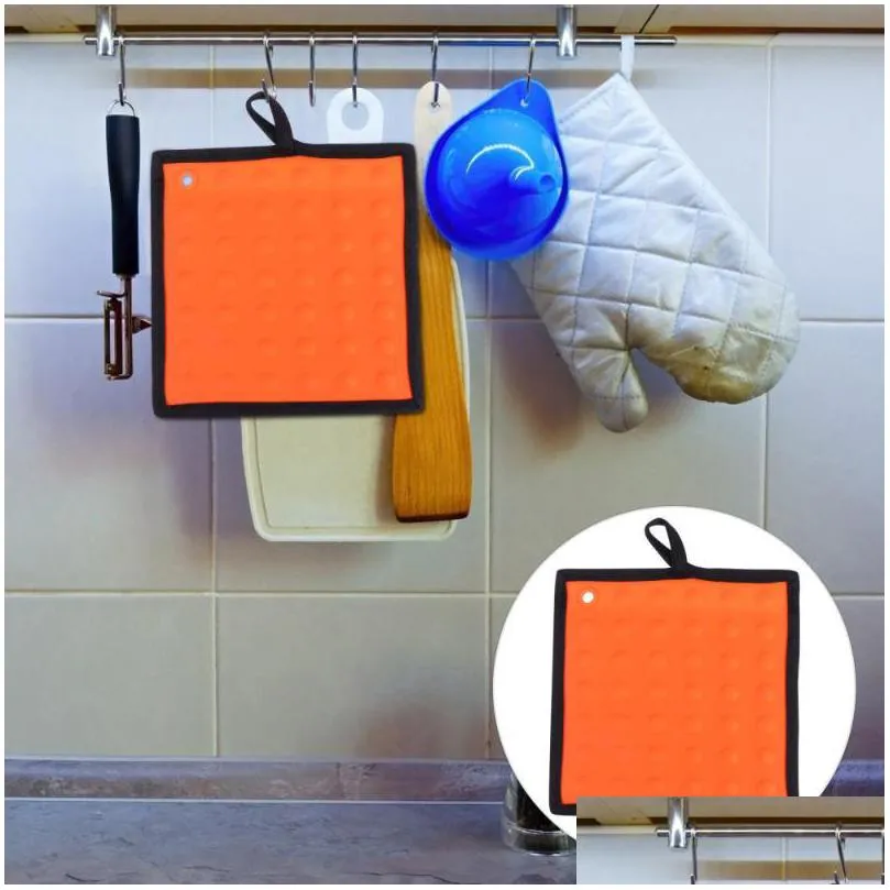 mats pads 1pc table mat household antislip placemat heat insulation