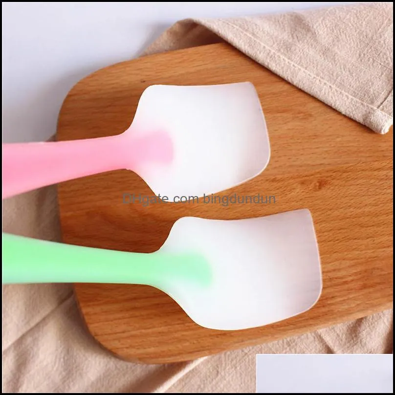 baking pastry tools integrated silica gel scrapers cake butter spatula blades high temperature resistant european standard