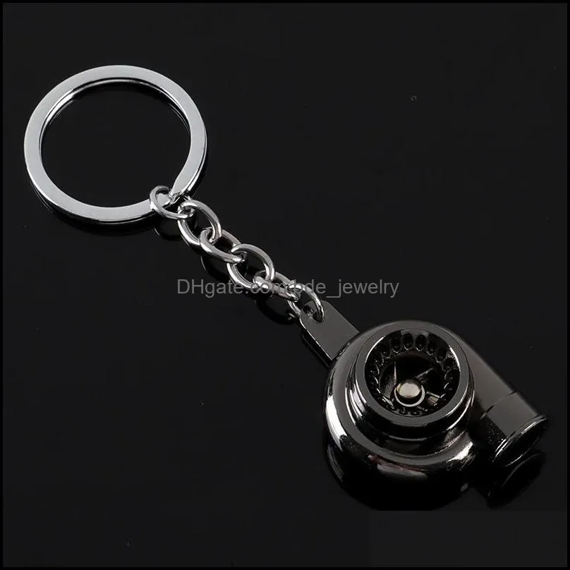 fashion creative car 6 speed gearbox gear head blower key rings manual transmission lever refitting metal pendant keychains