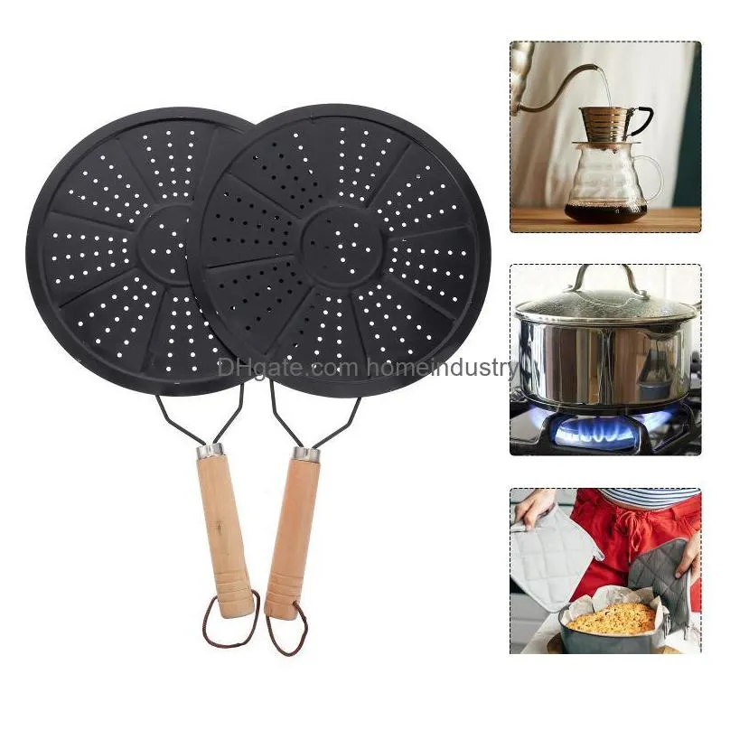 mats pads 2pcs kitchen heat diffuser insulation pad coffee