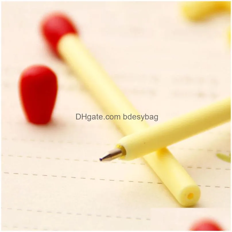 ballpoint pens 20 pcs matchstick cute creative stationery elementary school childrens supplies prizes exquisite1