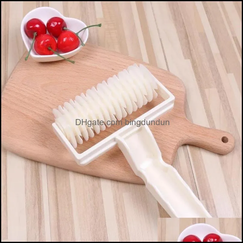 baking pastry tools plastic dough lattice roller cutter pull net wheel knife pizza pie craft making tool bakeware accessories