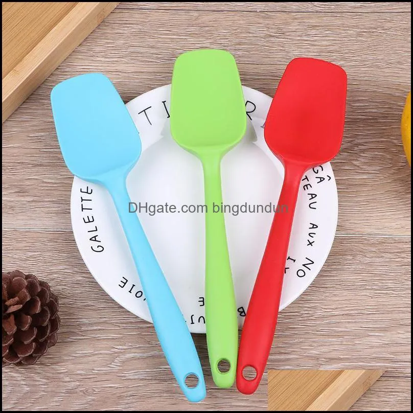 1pc silicone spatula cake scraper baking batter dough butter mixer pastry tools for 