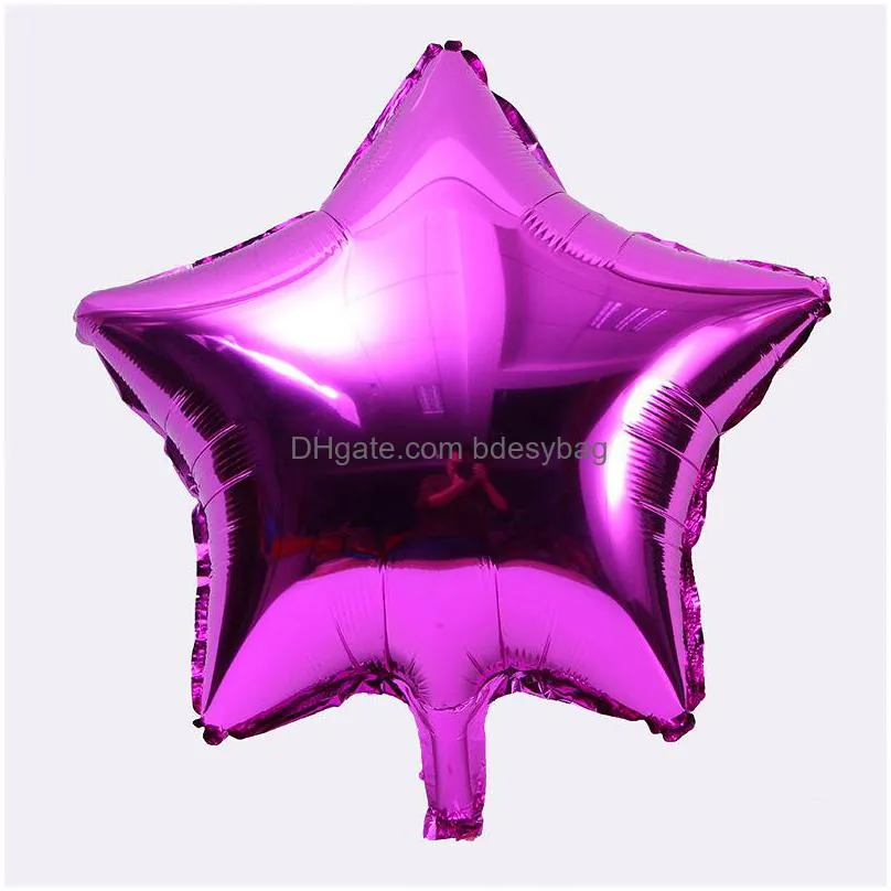 party decoration 10 inch christmas helium aluminum foil air balloon star bells decorations gift party1