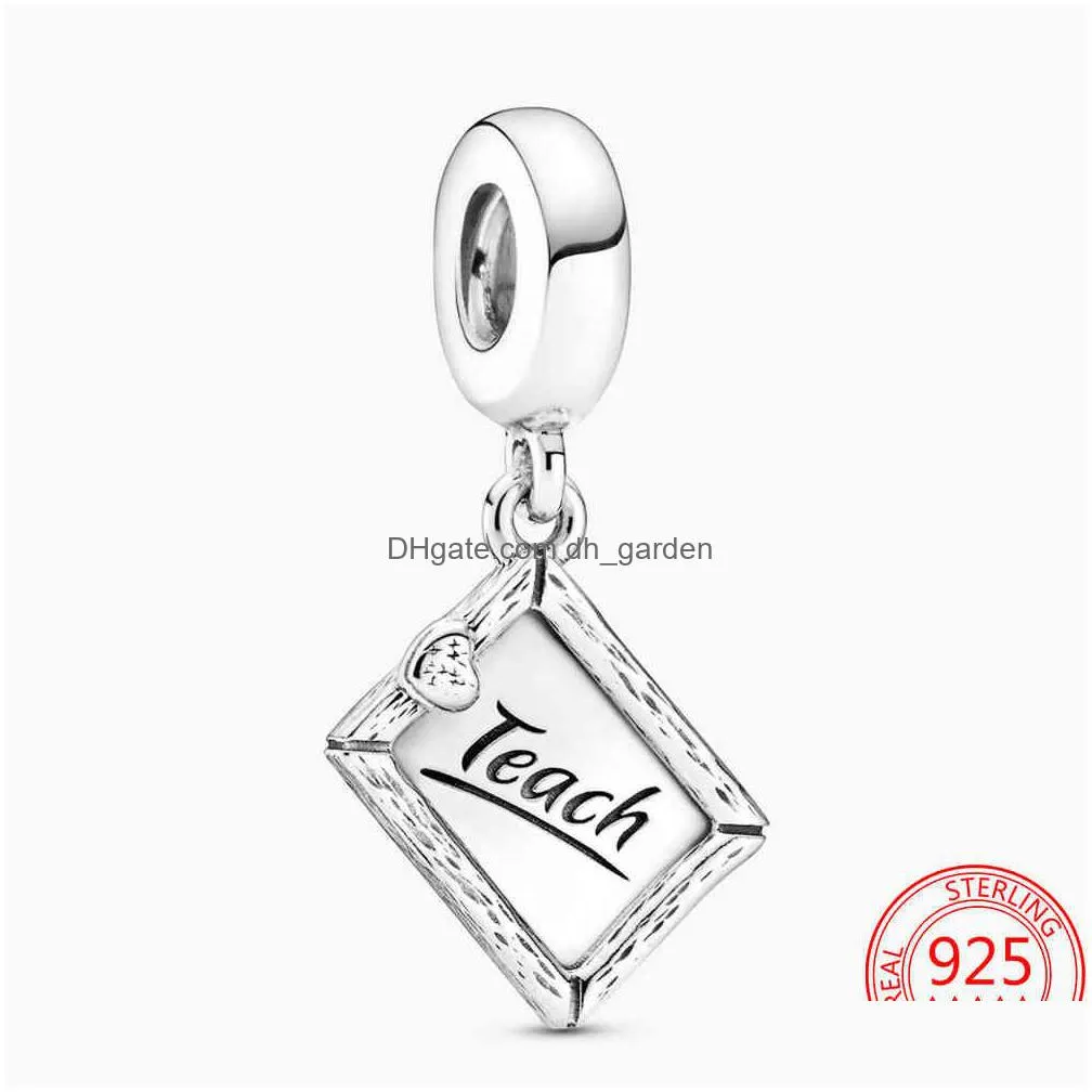 925 sterling silver red enamel nostalgic cassette dangle charm fit pandora bracelet diy jewelry accessories