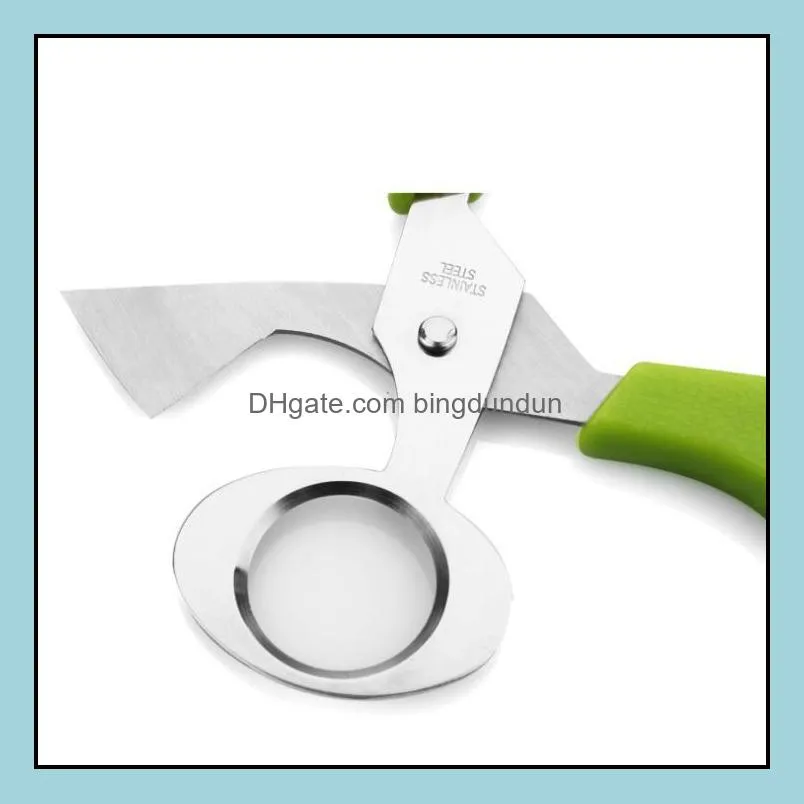 500pcs quail egg scissors cracker opener cigar cutter stainless steel blade tool dhs shipping sn3389