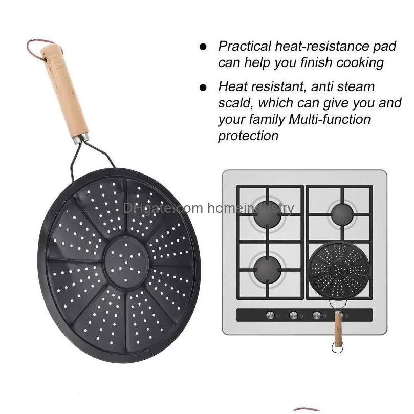 mats pads 2pcs kitchen heat diffuser insulation pad coffee