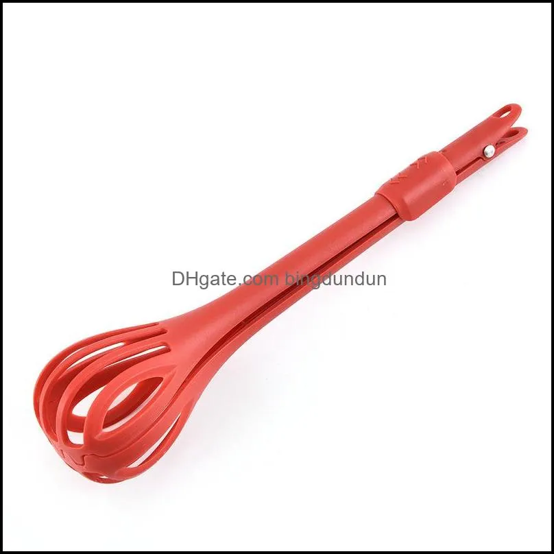 multifunctional egg beater tool pp plastic household food clip baking mixer eggs stiring kitchen tools rrb14694