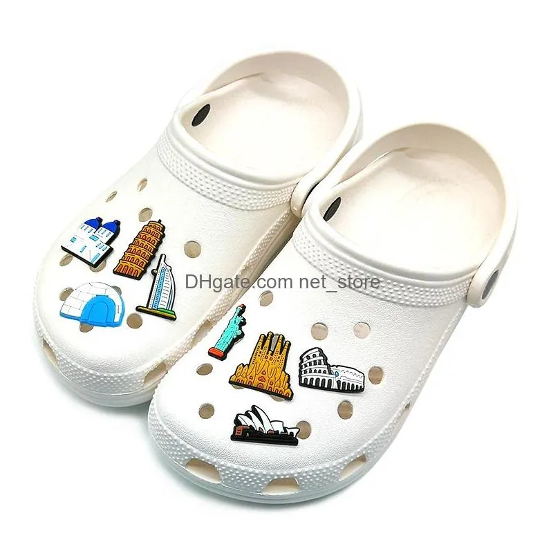 wholesale 10000pcs styles available croc charms soft pvc cartoon pattern shoe charm accessories decorations custom jibz for clog shoes kids sandals