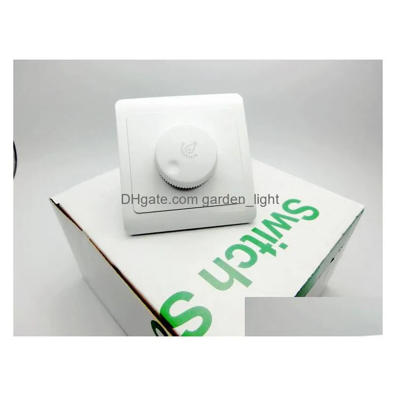 warranty 5 years led dimmer switch 220v/300w 110v/150w brightness from dark to bright driver dimmers for adjustable led lights