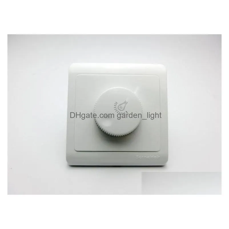 warranty 5 years led dimmer switch 220v/300w 110v/150w brightness from dark to bright driver dimmers for adjustable led lights