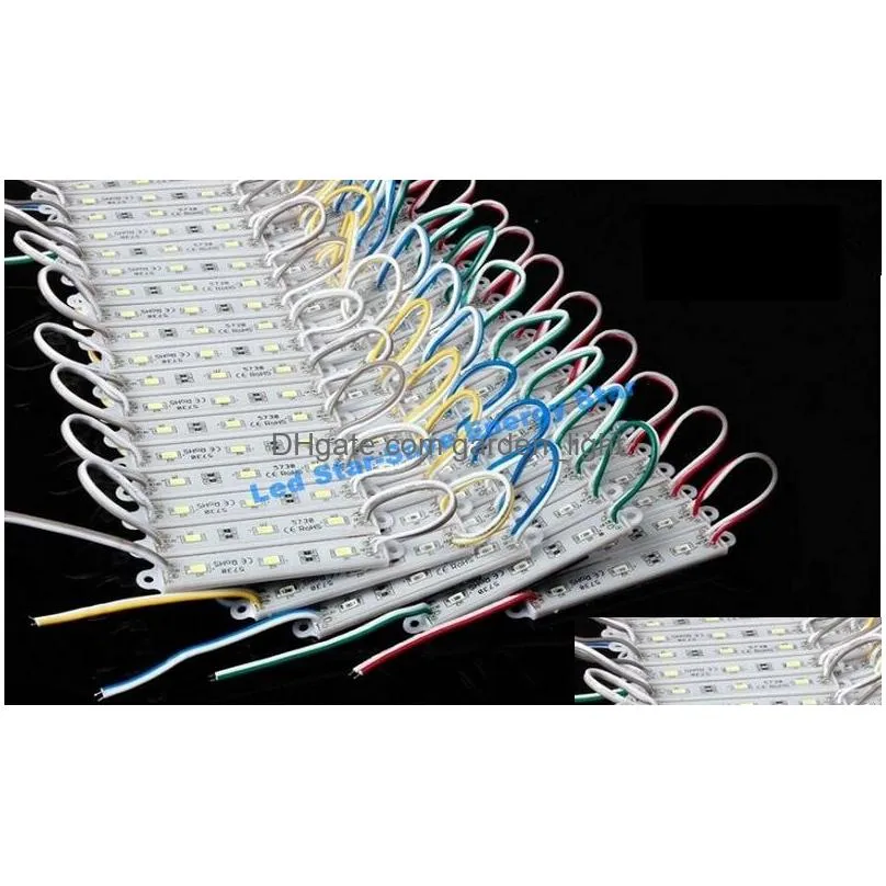 brighter than 5050 modules 1.5w 3 leds smd 5630 led modules dc 12v high qualtiy backlight modules for channer letter ip65