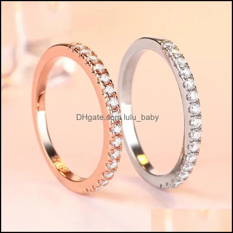 cwwzircons stack micro pave cz fashion women engagement wedding bridal party cubic zirconia rings sets jewelry gift r127 1098 t2