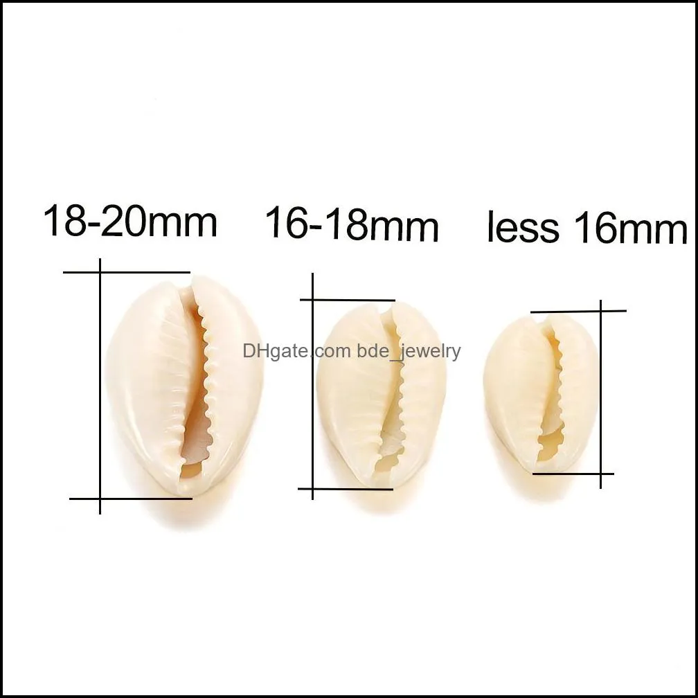 natural small sea conch shape shell for diy jewelry making finding accessories supplies seashell necklace bracelet 50pcs