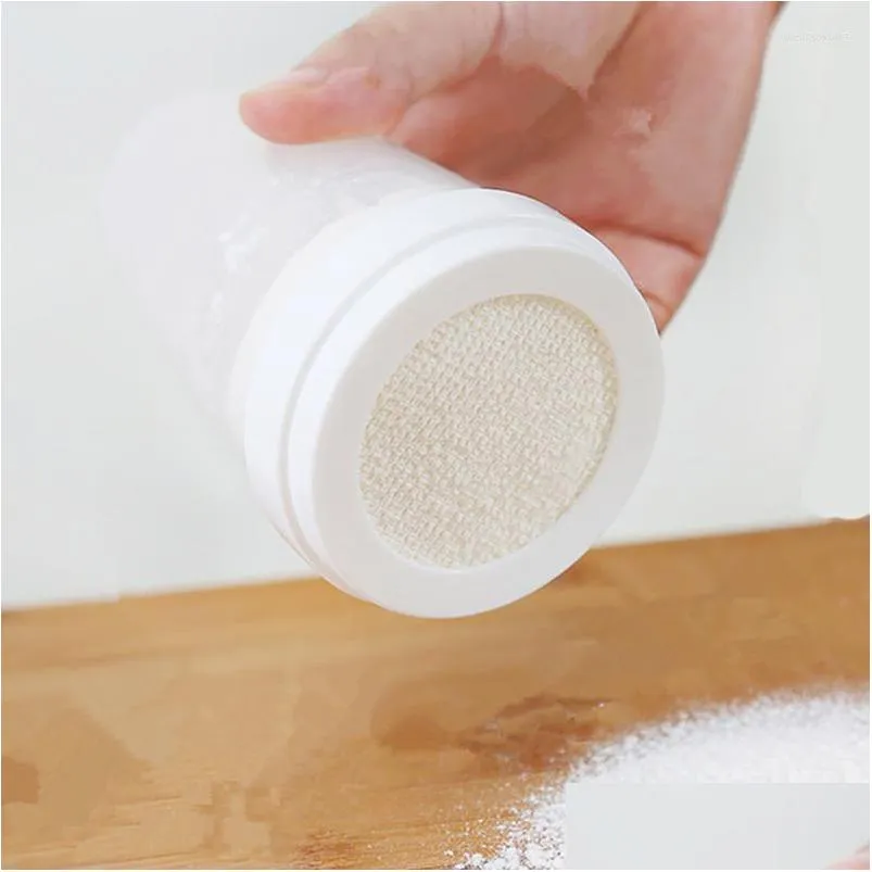 baking tools yomdid plastic pp flour sifter seasoning powder sieve shaker dessert pastry tool strainer for kitchen