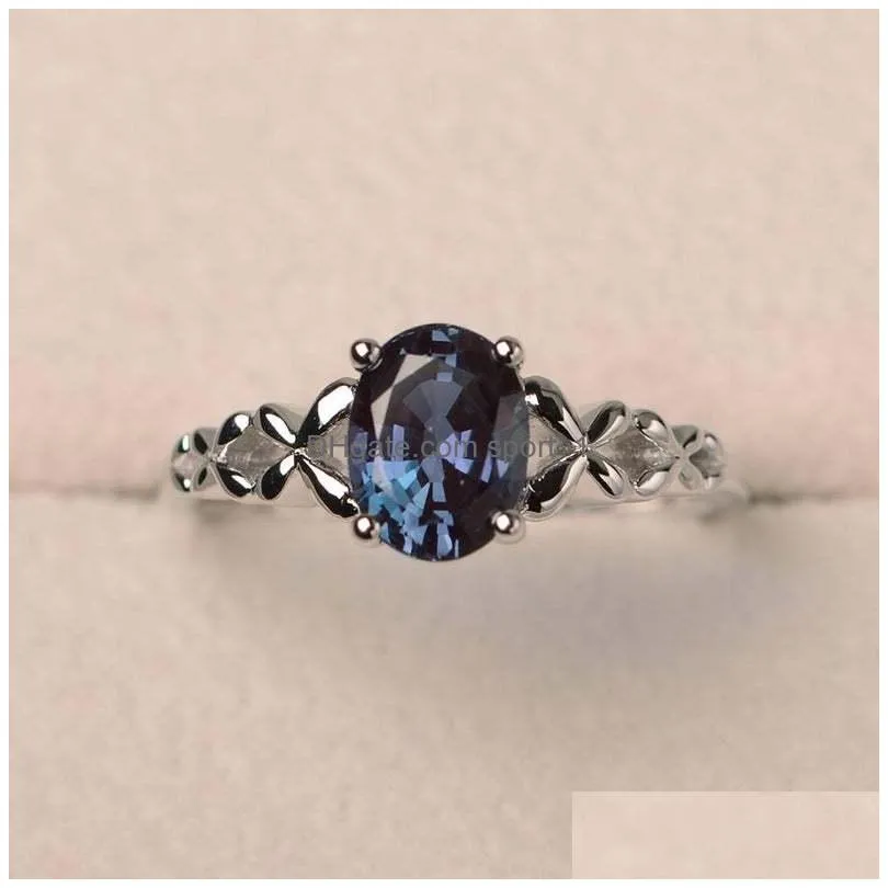 fashion jewelry zircon engagement ring for ladies elegant rings