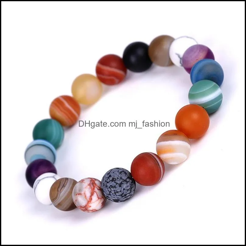 natural stone bracelet high quality yoga bead bracelets for women men jewelry fashion accessories gift dhs h4a f