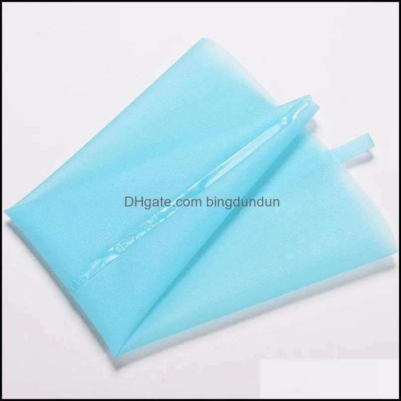 baking pastry tools 1 x silicone reusable icing piping cream bag cake decorating tool diy mold 30cm