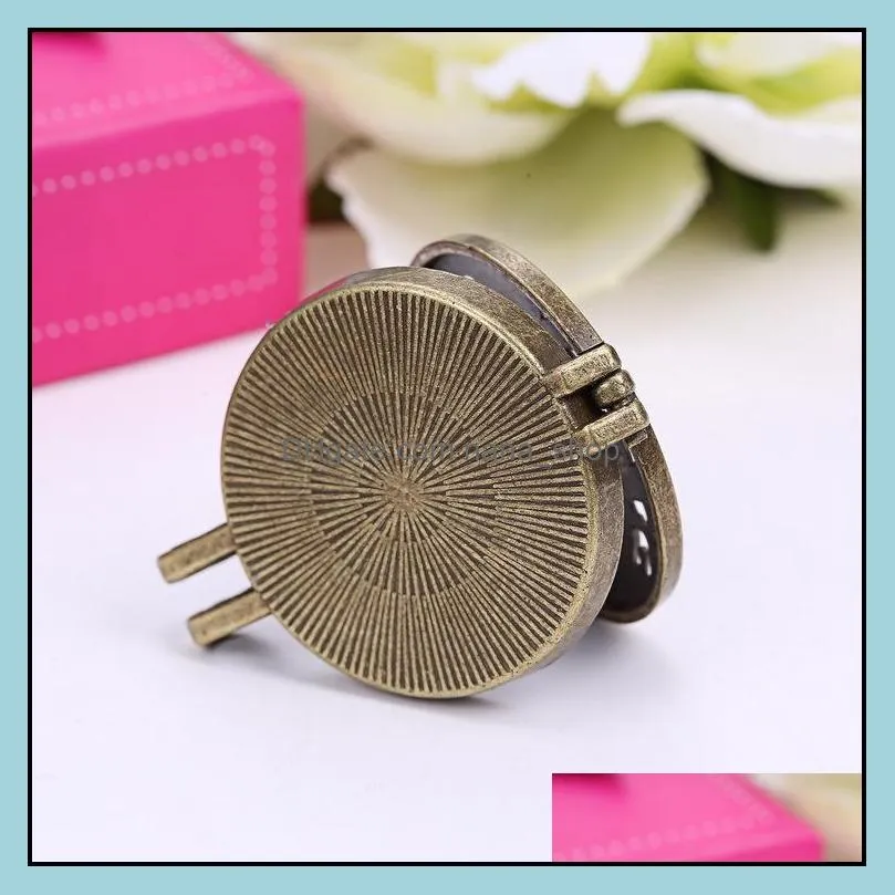 fashion essential oil diffuser pendant necklaces womens jewelry aromatherapy diffuser lockets necklace bronze steampunk wheel gear