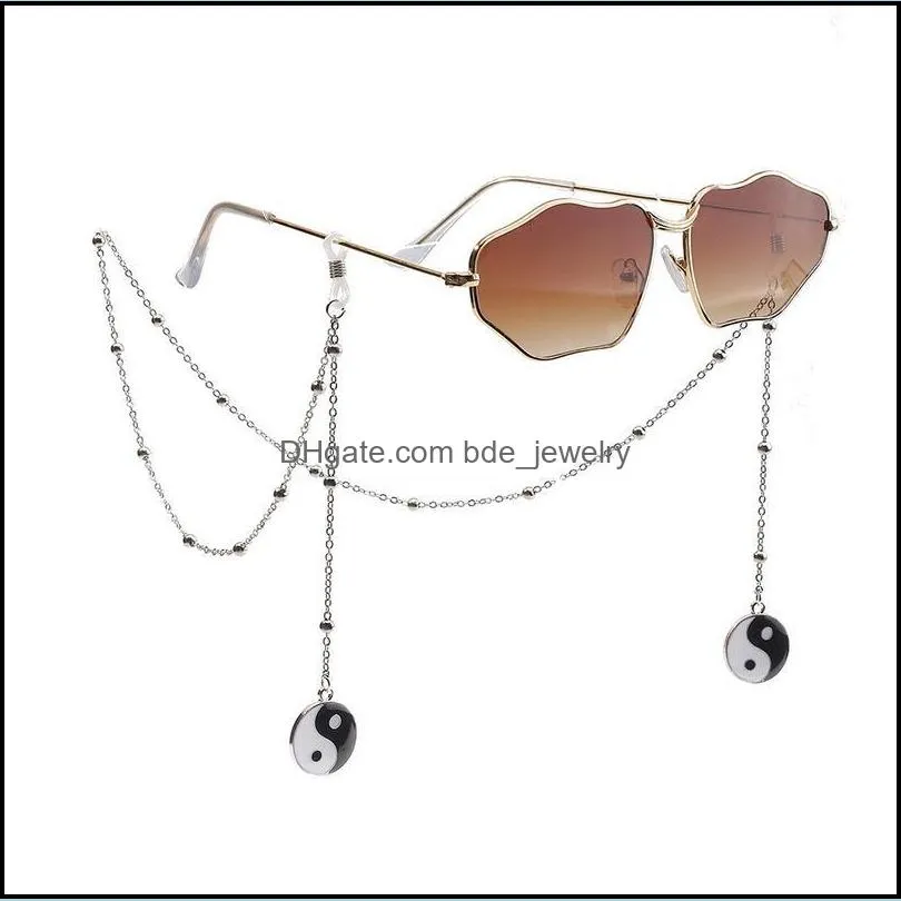 fashion womens beaded eyeglass glasses chain bohemian butterfly pearl metal sunglasses lanyards eyewear cord holder neck strap