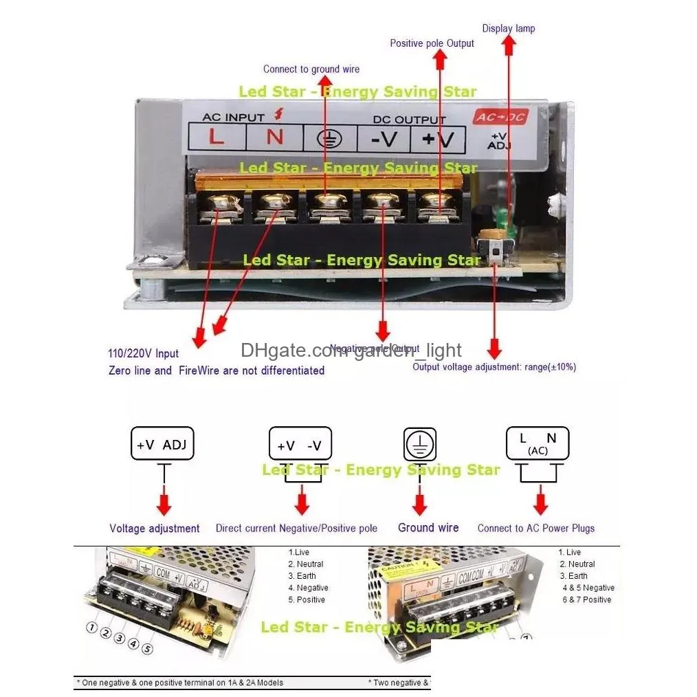 5v 70a 350w 80a 400w switching power supply driver for led strip ac 100240v input to dc 5v