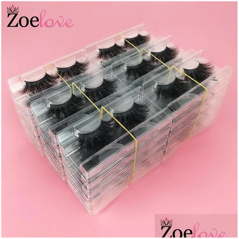 3d mink lashes wholesale vendor 30 pairs dramatic false eyelash makeup zoelove lash boxes packaging 25mm mink eyelashes bulk
