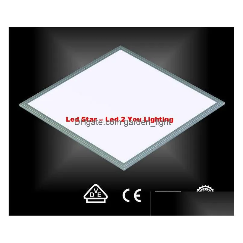 suspended led panel 48w light 600x600mm led panel 4800lm high brightness smd2835 ceiling light warranty 3 years ce rohs fcc