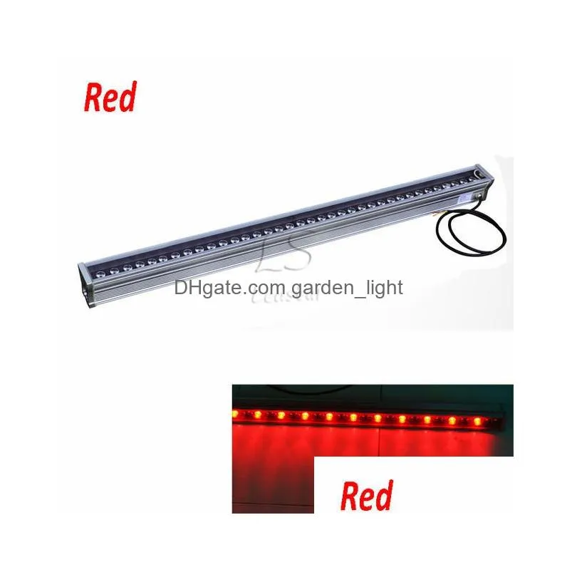 led wall washer rgb 12w 18w 24w 30w 36w wash wall led lamp flood lights staining lamp bar lights led floodlight landscape lighting