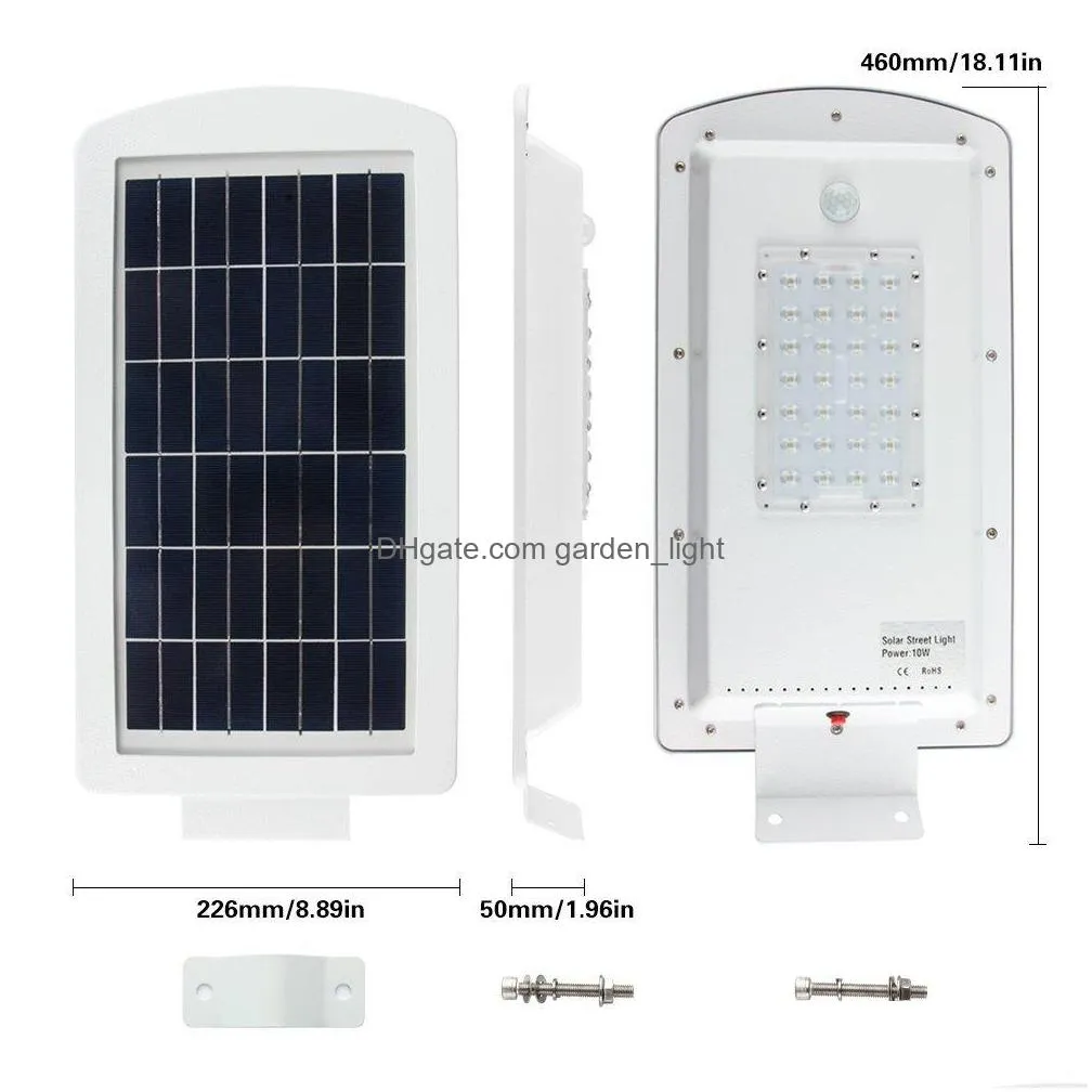 solar lamp 10w 15w 20w 30w 50w led street light outdoor wall lamp waterproof spotlight super bright solar led street light