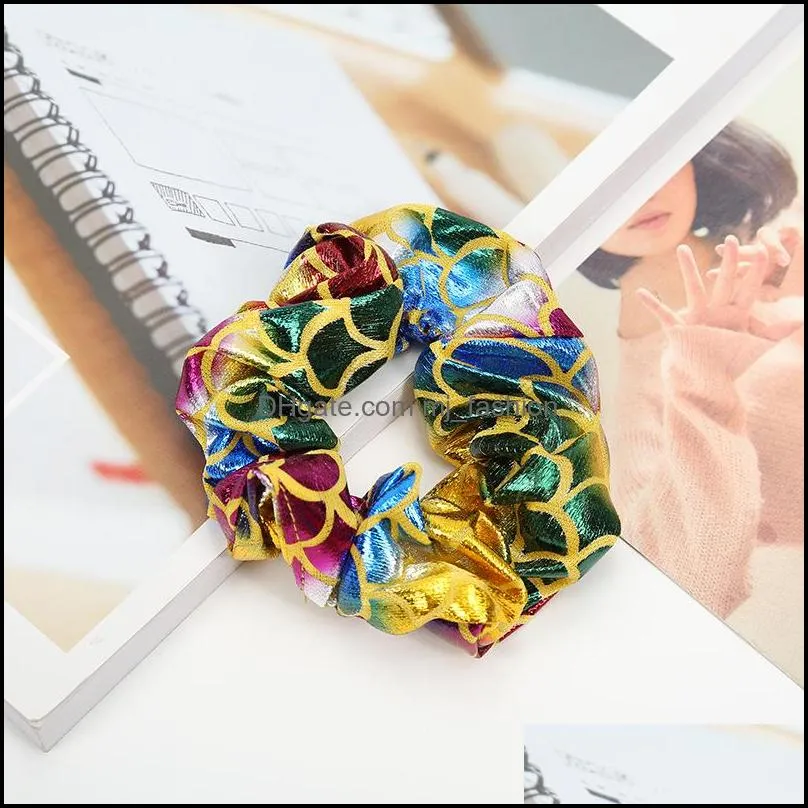 mermaid women hair scrunchies fashion girls scrunchies women hairbands designer girls hair ties hair accessories for women head bands