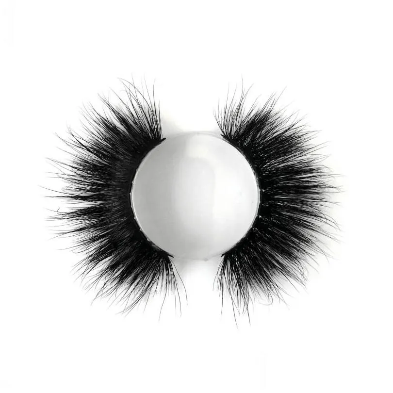 30 50 100 200 pairs wholesale 100 real mink 25mm lashes 5d 7d fluffy messy strip eyelashes dhs