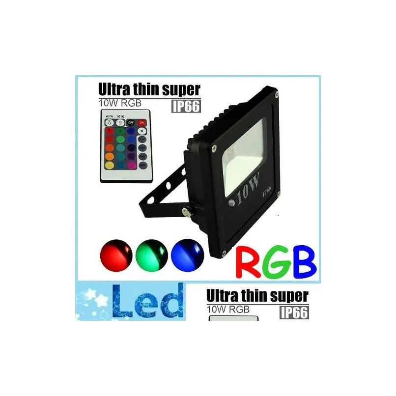 rgb led flood lights outdoor lighting 10w 20w 30w 50w led flood lights landscape lighting ac 110240v add 1.2 power plug