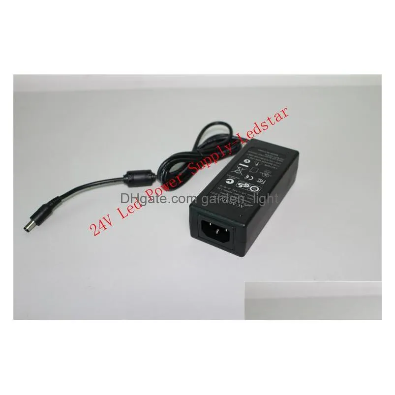 ac 110240v to dc 24v 1a 2a 3a 5a power supply  converter adapter for led strip uk/eu/us/au plugs