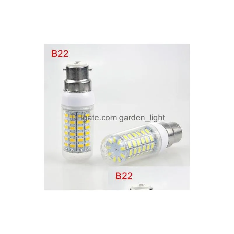 smd5730 led light bulbs gu10 e27 e14 b22 g9 led corn lights 7w 12w 15w 18w led spot lights 360 degree ac 85265v