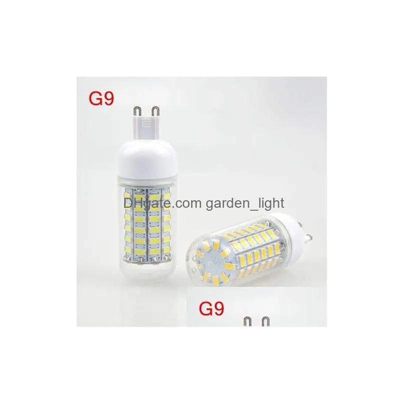 smd5730 led light bulbs gu10 e27 e14 b22 g9 led corn lights 7w 12w 15w 18w led spot lights 360 degree ac 85265v