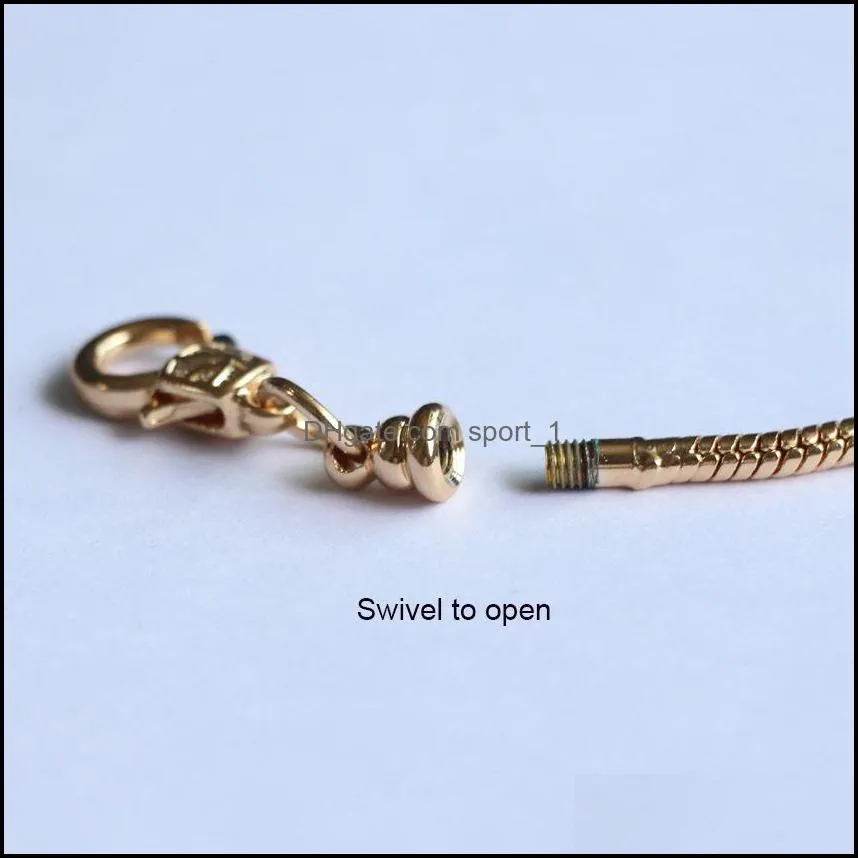 diy adjustable basic snake bone silver plated chain for men women children fashion bracelets jewelry findings 17cm21cm