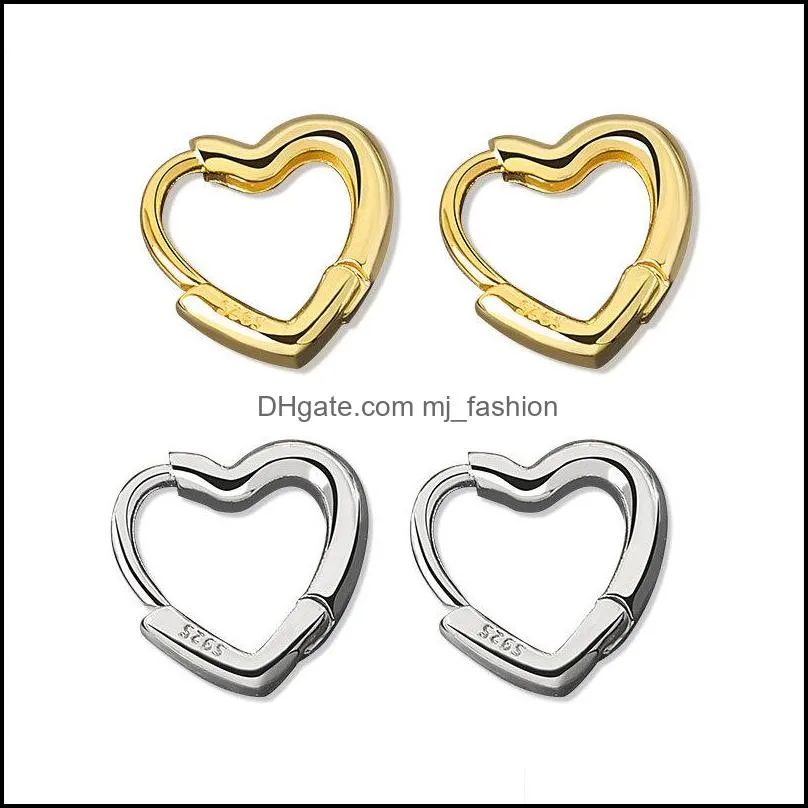 simplelove shape small stud hoop earrings glamorous women fashion jewelry hollow out heart earrings 20220226 t2