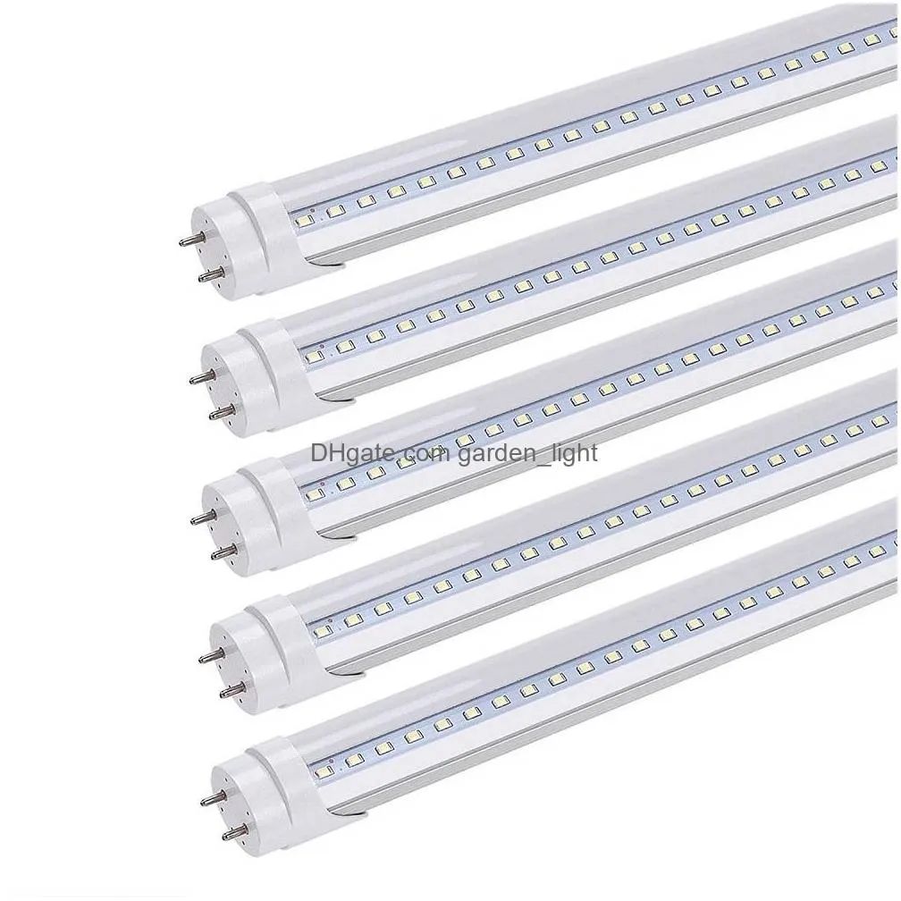 2ft 3ft 4ft t8 led tubes lights g13 binpin led fluorescent bulbs tubes lamp 12w 18w 22w 28w super bright ac 85265v