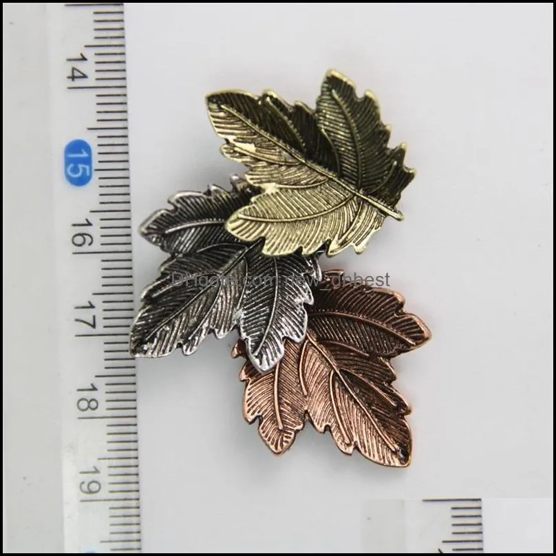 brooche mujer vintage pin maple leaf brooch brooches pins exquisite collar for women dance party accessories 2260 t2