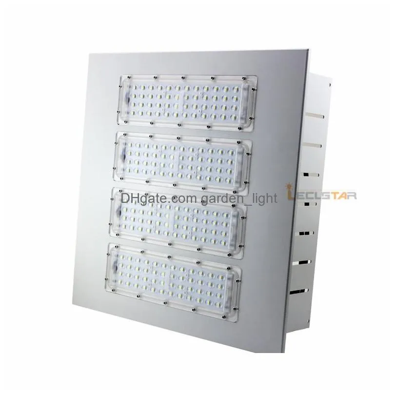 100w 120w 150w 200w petrol station waterproof ip65 high lumen outdoor led canopy lights ac 90277v