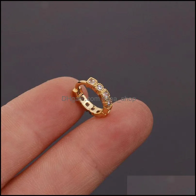 small zircon earrings women fashion round circle crystal dangle earring bling leaf ear ring female wedding party jewelry a53z