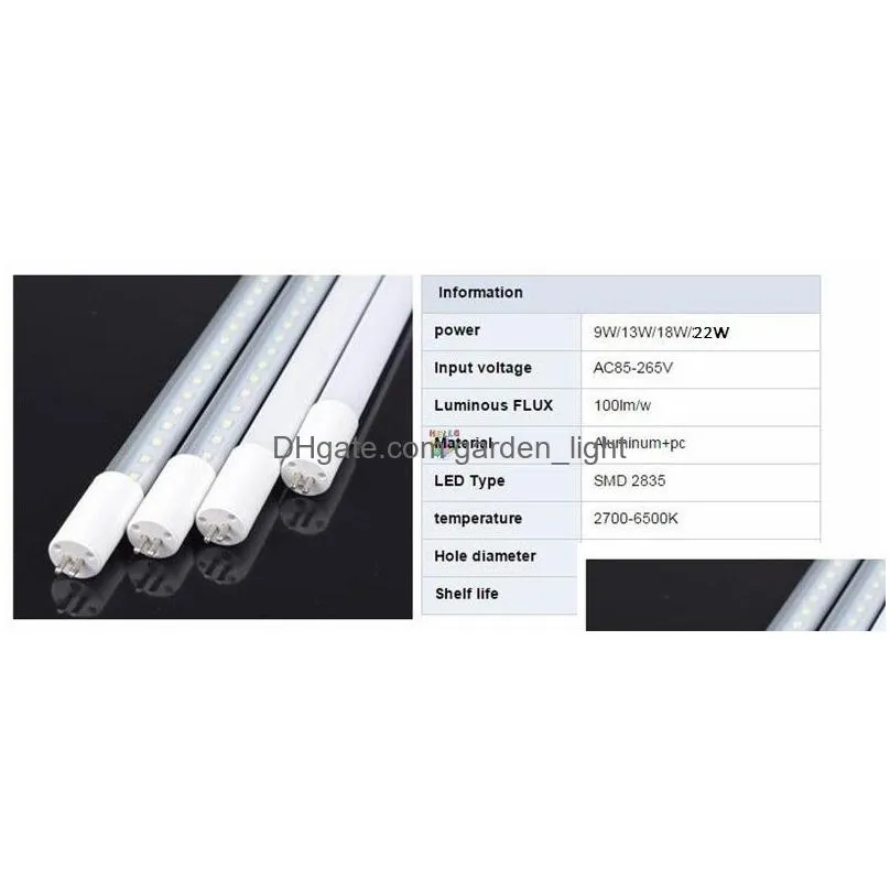 bi pin g5 base t5 led tubes light 2ft 3ft 4ft led tubes with design builtin power supply ac 110265v easy installation