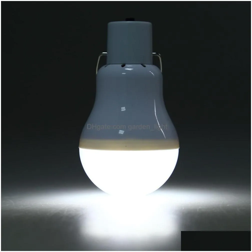 s1200 15w 130lm portable led bulb garden solar powered light charged solar energy lamp high quality 