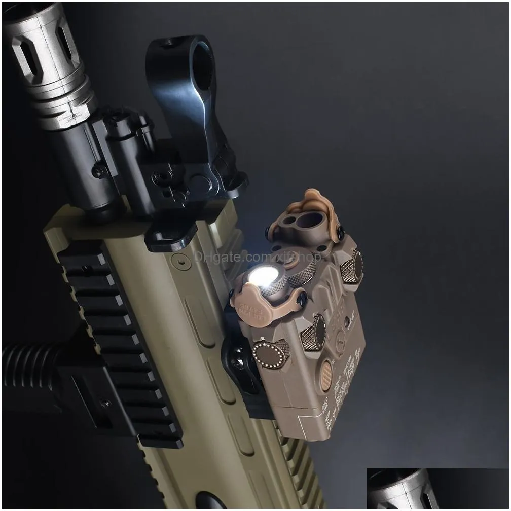 tactical gun lights dbal a2 blue dot laser sight scout light hunting rifle an peq15 airsoft flashlight without ir laser
