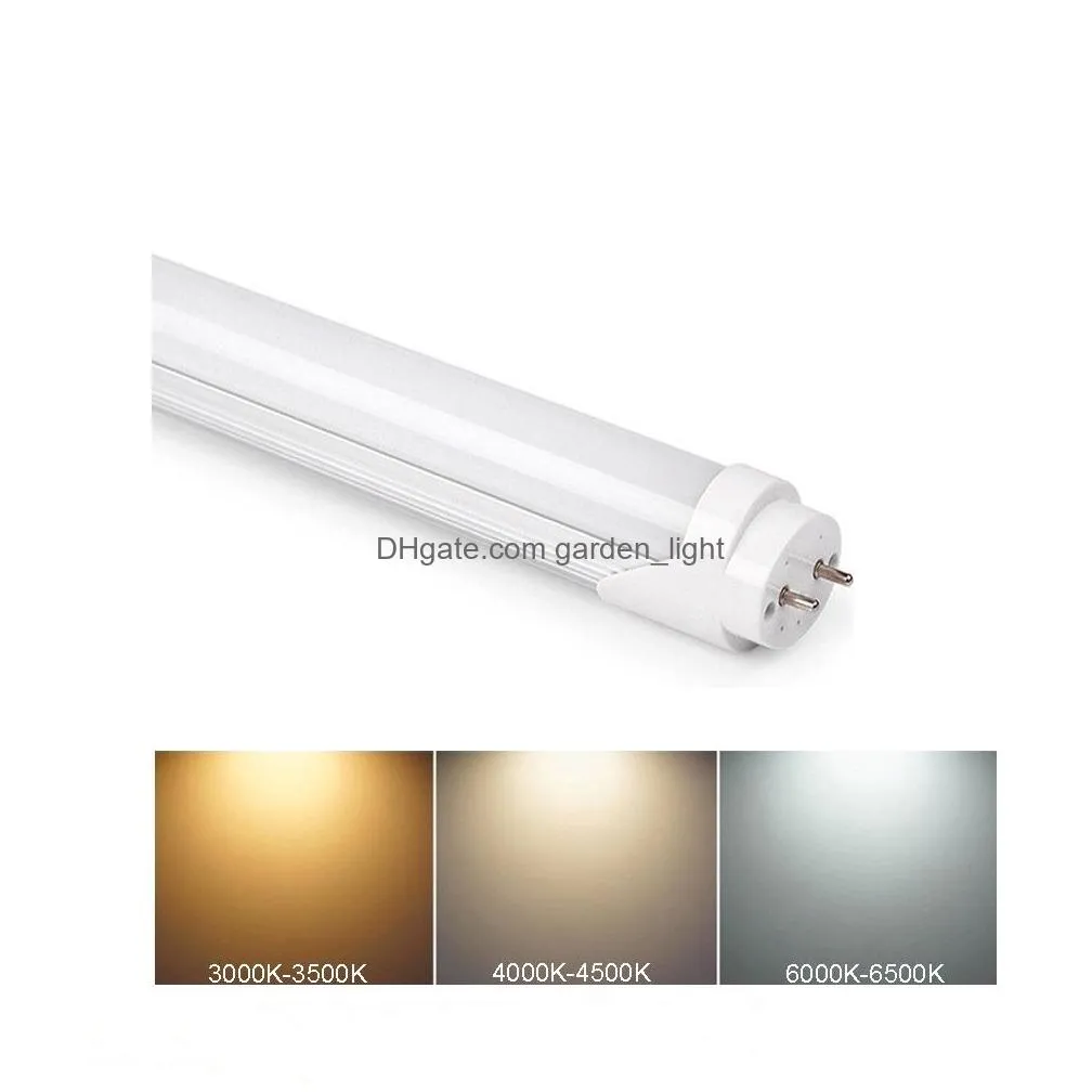 2ft 3ft 4ft t8 led tubes lights g13 binpin led fluorescent bulbs tubes lamp 12w 18w 22w 28w super bright ac 85265v