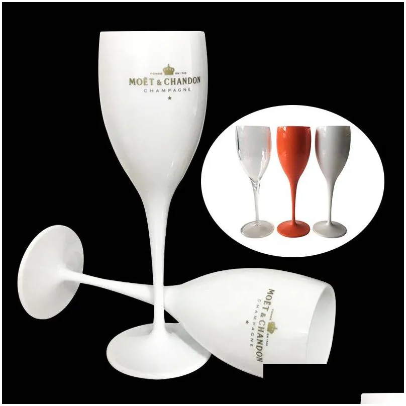 moet cups acrylic unbreakable champagne wine glass plastic orange white moet chandon wine glass ice imperial wine glasses goblet