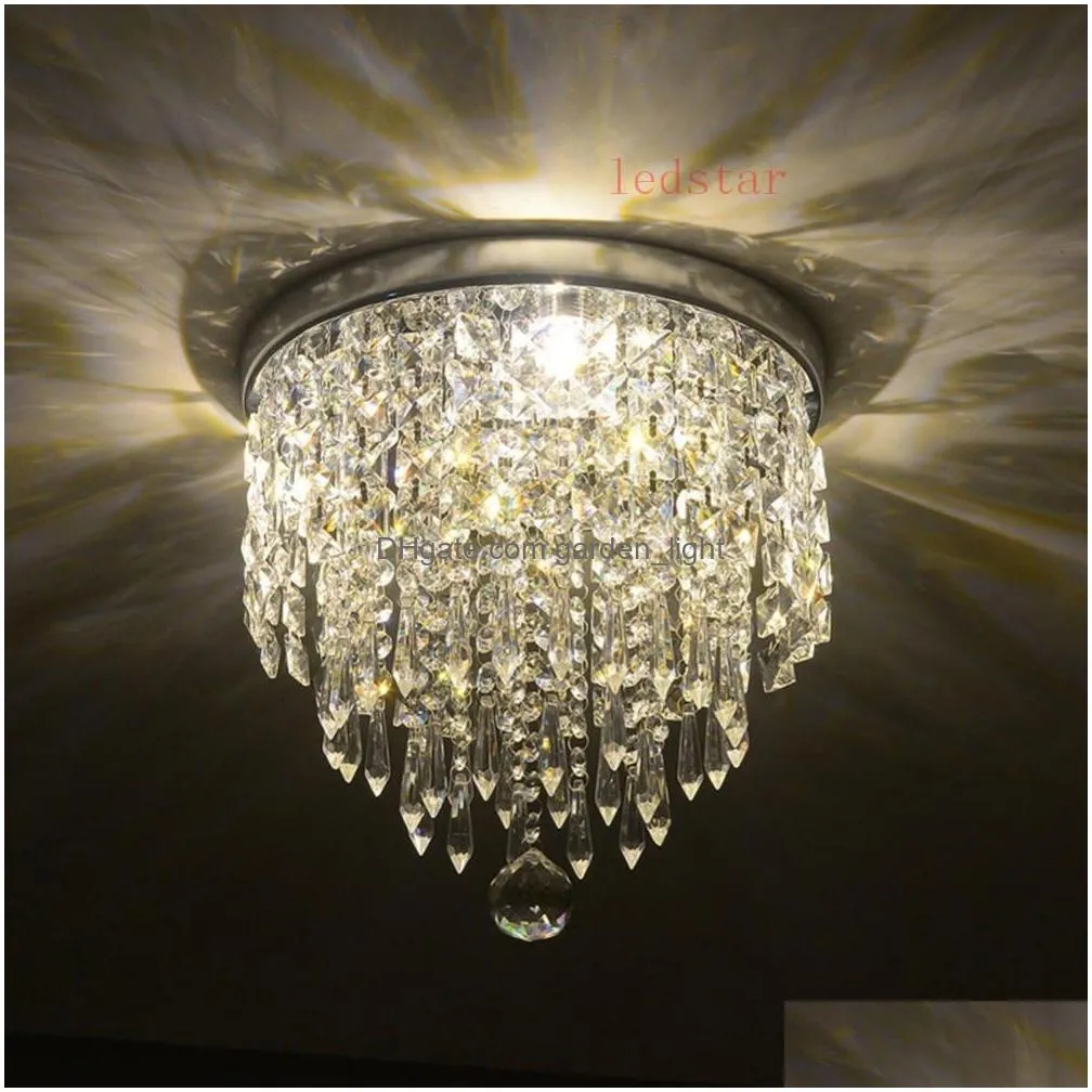 modern chandelier ceiling light crystal ball fixture pendant ceiling lamp aisle porch lamp bedroom living room ceiling balcony lights